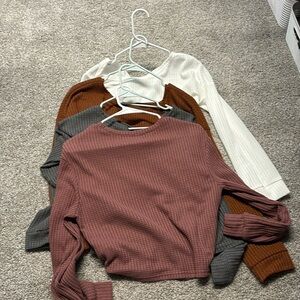 Long sleeve airy Jammie shirts